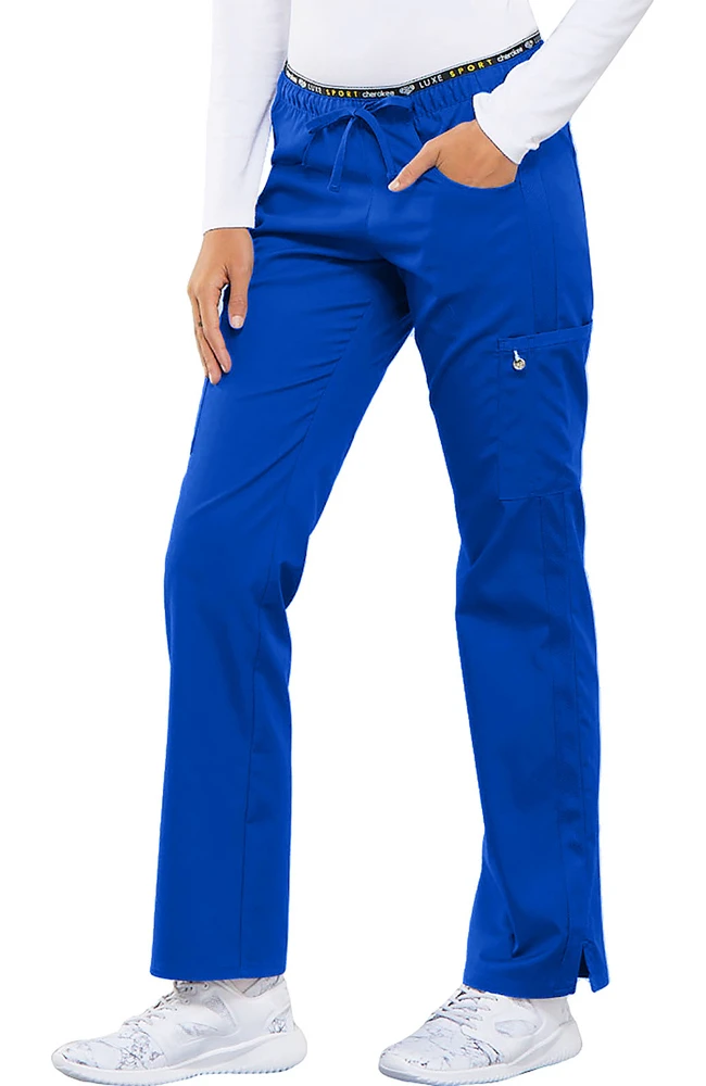 Cherokee Clearance Women's Logo Elastic Waist Scrub Pant - Image 3