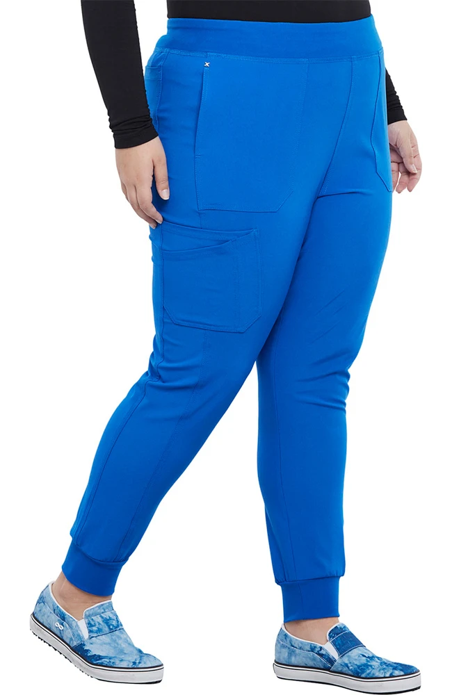 Cherokee Women's Mid Rise Jogger Scrub Pant - Image 3
