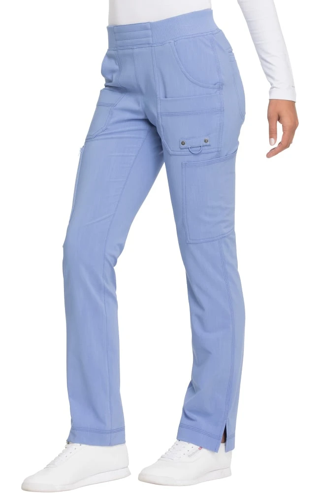 Dickies Clearance Women's Knit Elastic Waistband Tapered Leg Scrub Pant - Image 3