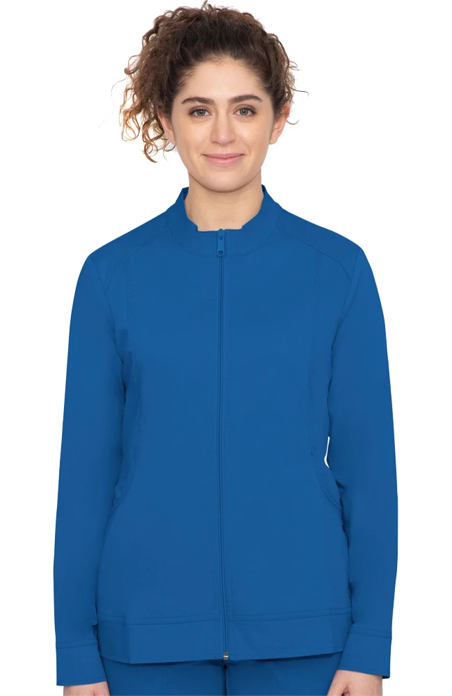 Healing Hands Women's Dakota Zip Front Scrub Jacket - Image 3