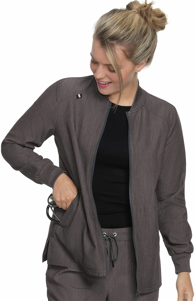 Koi Women's Always In Motion Solid Scrub Jacket - Image 3