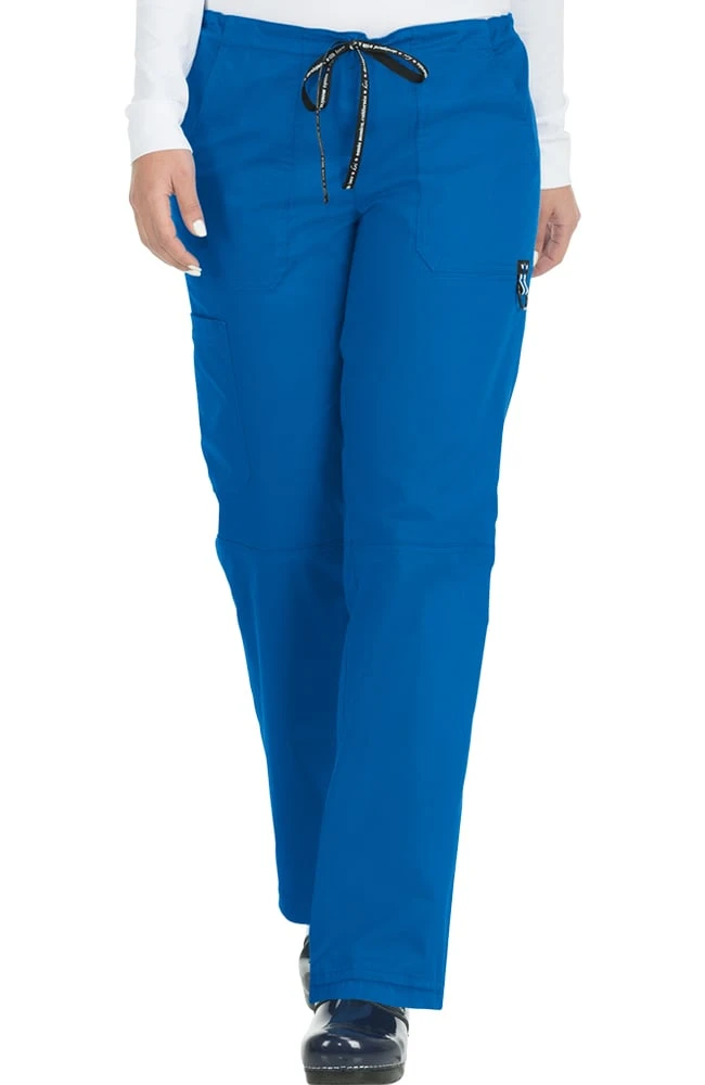 Koi Clearance Women's Lindsey 3.0 Drawstring Cargo Scrub Pant - Image 3