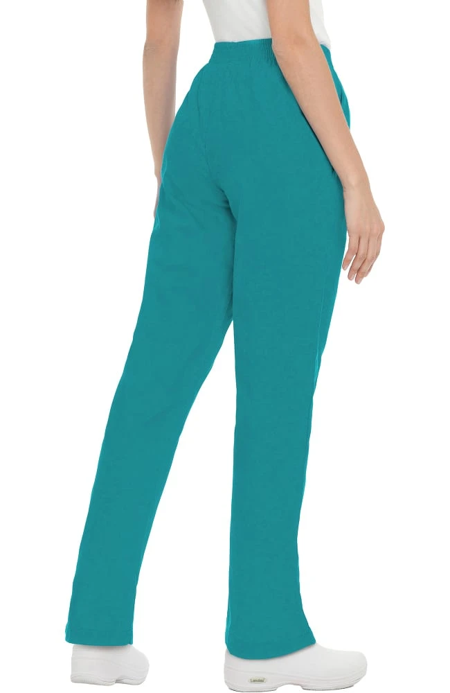 Landau Women's Classic Fit Elastic Waist Scrub Pants - Image 3