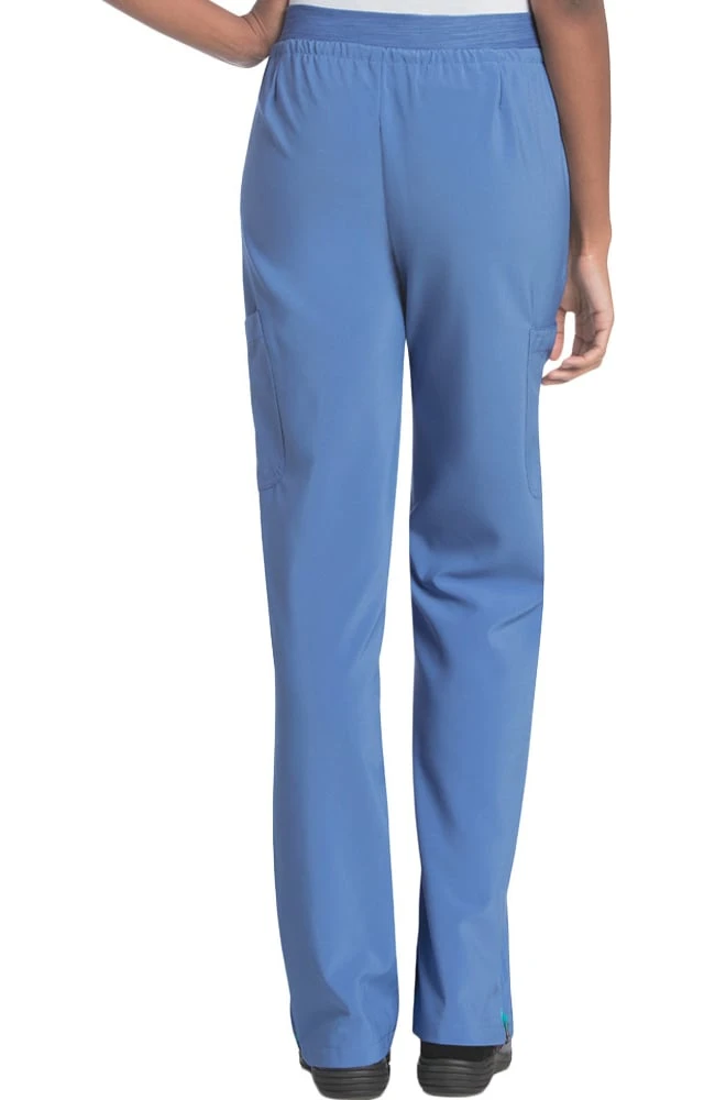 Urbane Clearance Women's Zipper Leg Cargo Scrub Pant - Image 3