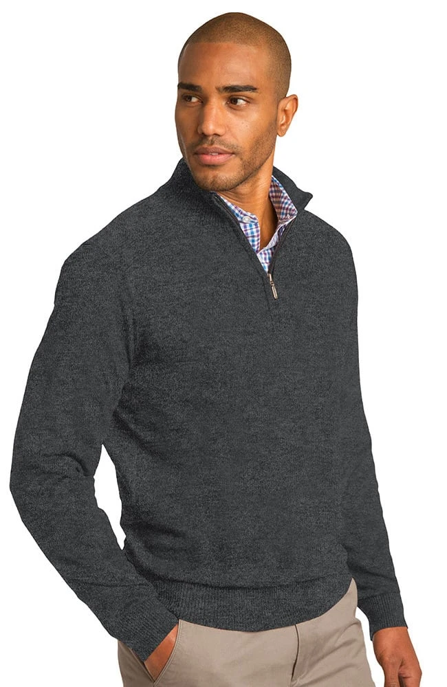 Port Authority Unisex ½ Zip Knit Pullover - Image 3