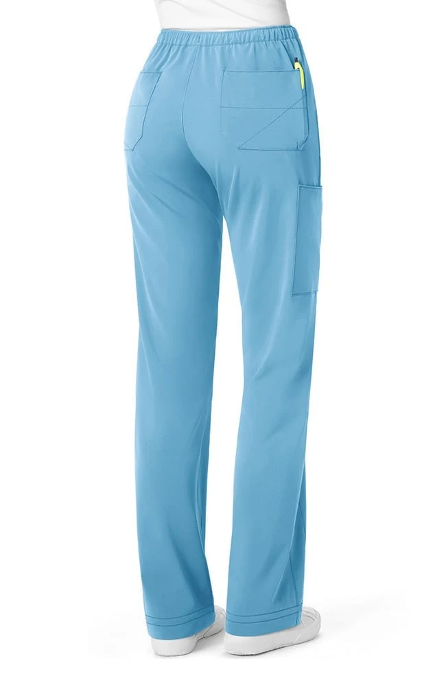 WonderWink Clearance High Performance By Women's Ion Boot Cut Cinched Scrub Pant - Image 3