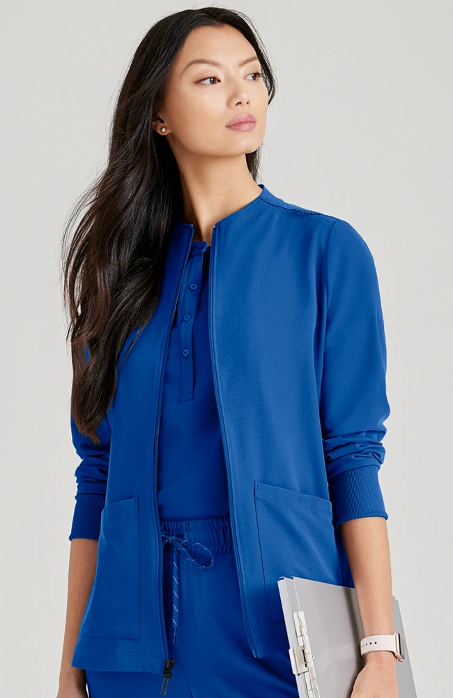 Barco Uniforms Barco Unify Women's Warm Up Scrub Jacket - Image 4