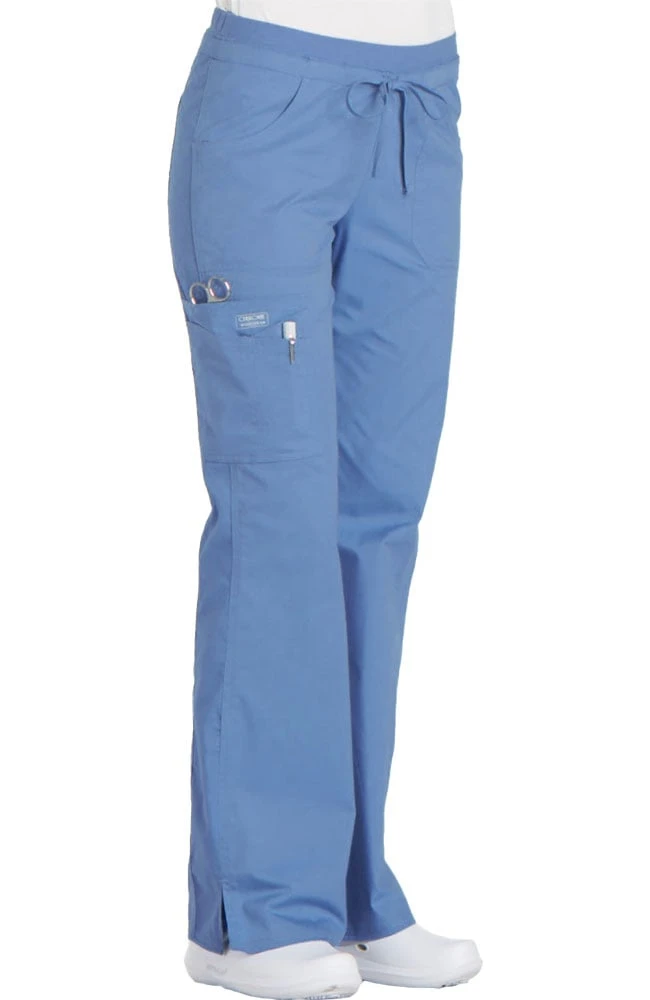 Cherokee Workwear Clearance Women's Flare Leg Scrub Pant - Image 4