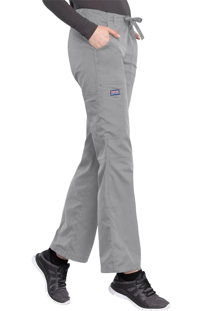 Cherokee Workwear Women's D-Ring Cargo Scrub Pants - Image 4