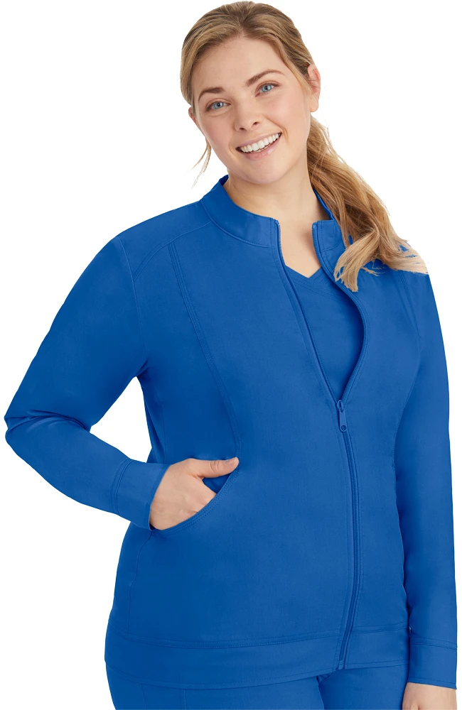 Healing Hands Women's Dakota Zip Front Scrub Jacket - Image 4