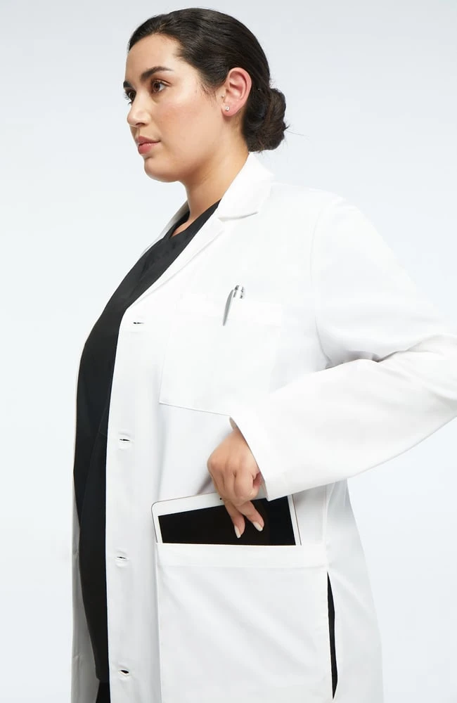 AllHeart Unisex 41" Ipad Pocket Lab Coat - Image 5