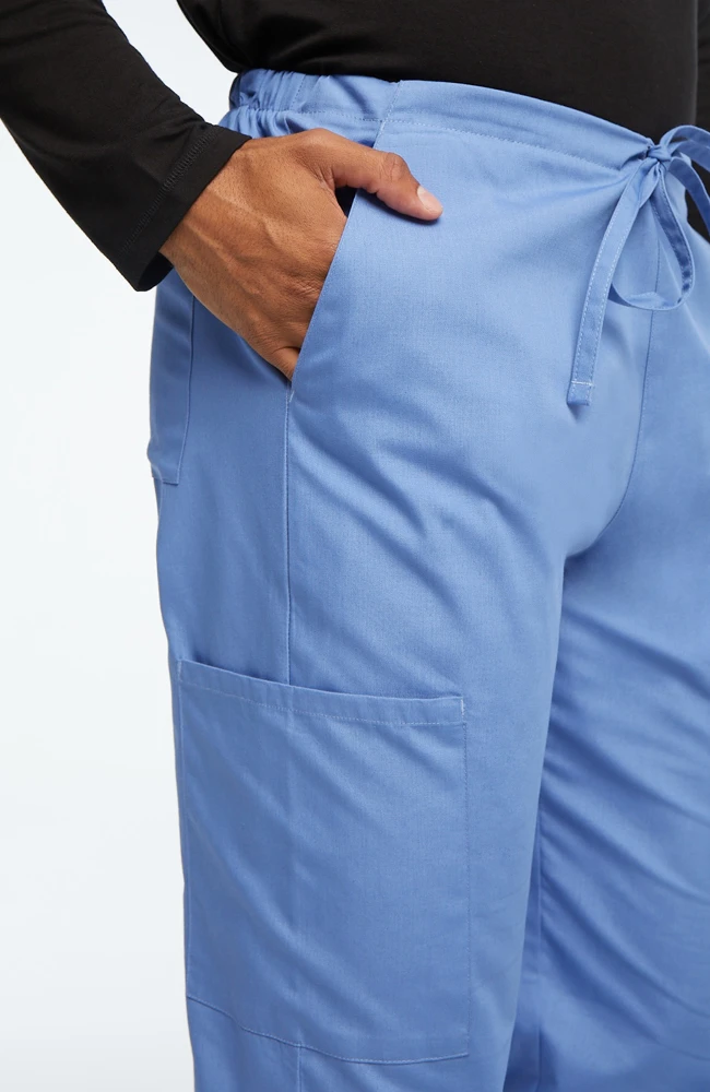 AllHeart Clearance Unisex 5 Pocket Cargo Scrub Pant - Image 5