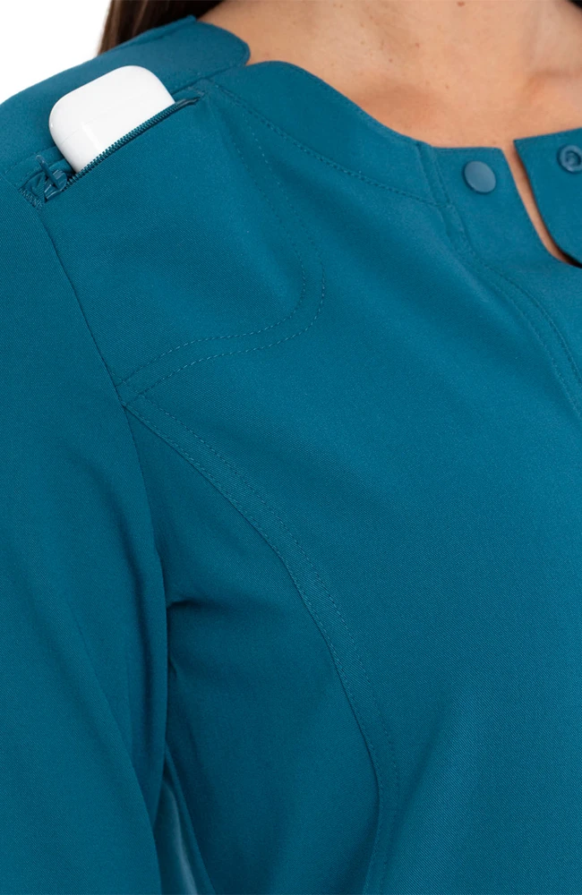 Cherokee Clearance Women's Solid Scrub Jacket - Image 5