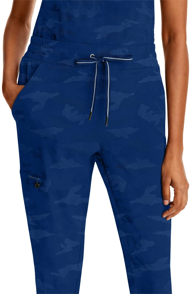 Healing Hands Clearance Women's Tate Camo Jogger Scrub Pant - Image 5
