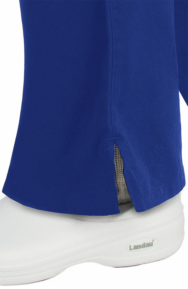 Landau Clearance Women's Full Elastic Cargo Scrub Pant - Image 5