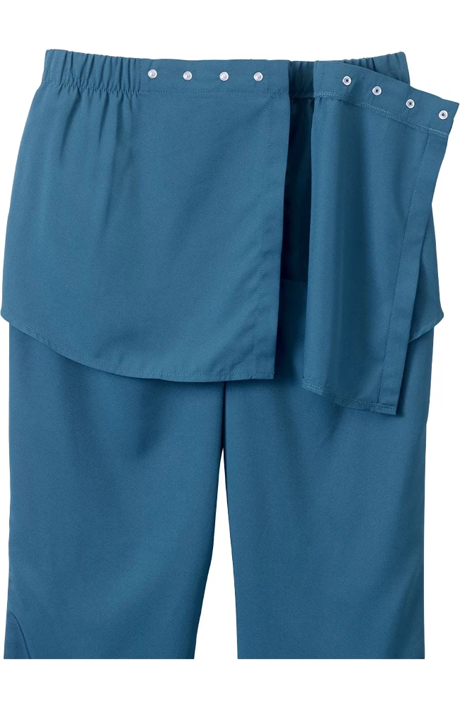 Silverts Clearance Women's Open Back Gabardine Solid Pant - Image 5