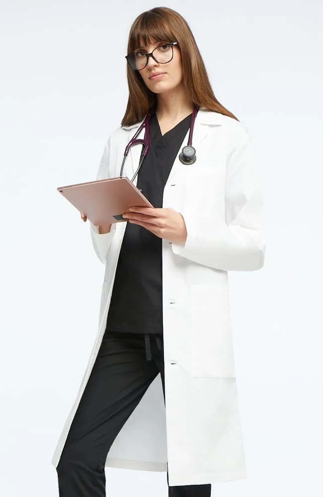 AllHeart Unisex 41" Ipad Pocket Lab Coat - Image 6