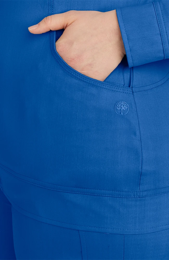 Healing Hands Women's Dakota Zip Front Scrub Jacket - Image 6