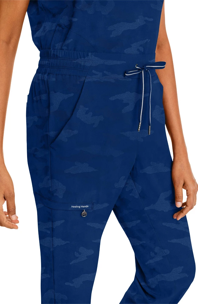 Healing Hands Women's Tate Camo Jogger Scrub Pant - Image 6