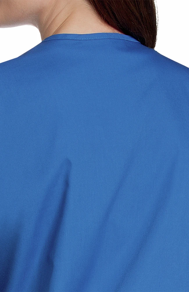 Landau Women's Warm Up Solid Scrub Jacket - Image 6