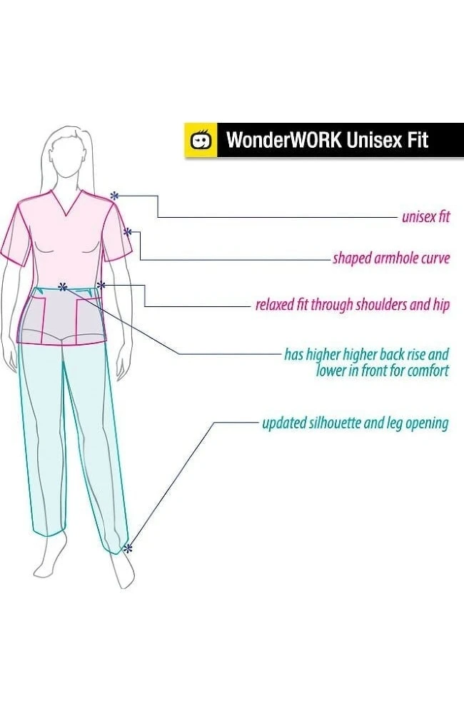 WonderWORK Unisex Cargo Scrub Pant - Image 6