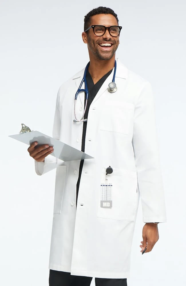 AllHeart Unisex 41" Ipad Pocket Lab Coat - Image 7