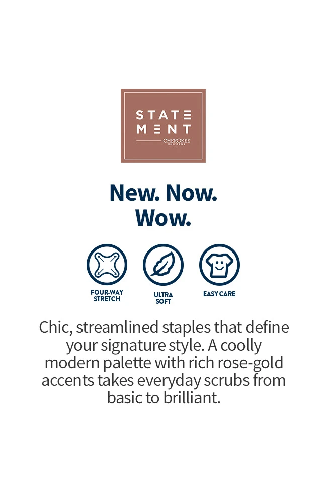 Cherokee Clearance Women's Zip Front Solid Scrub Jacket - Image 5