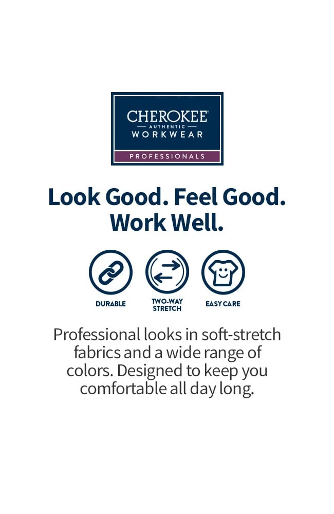 Cherokee Workwear Women's Drawstring Scrub Pant - Image 5